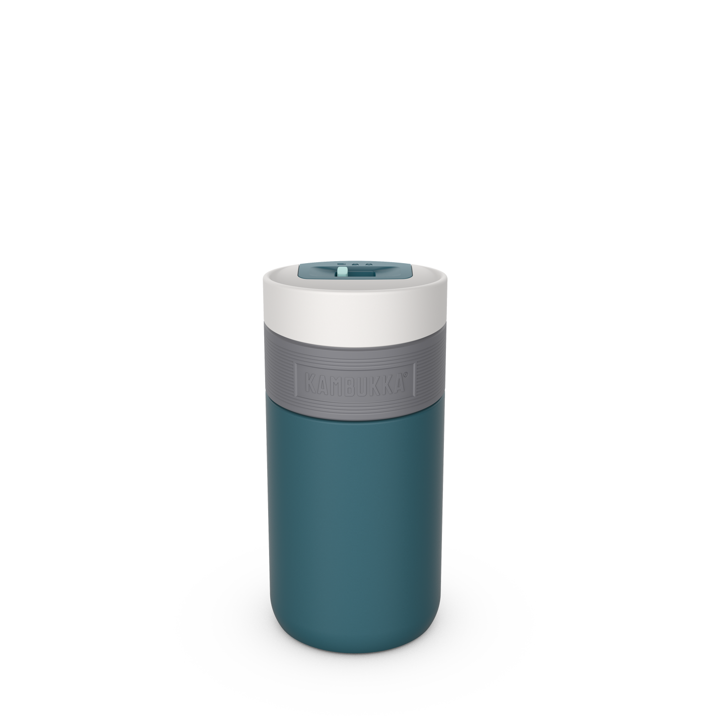 Rear view of Etna 300ml Deep Teal travel mug