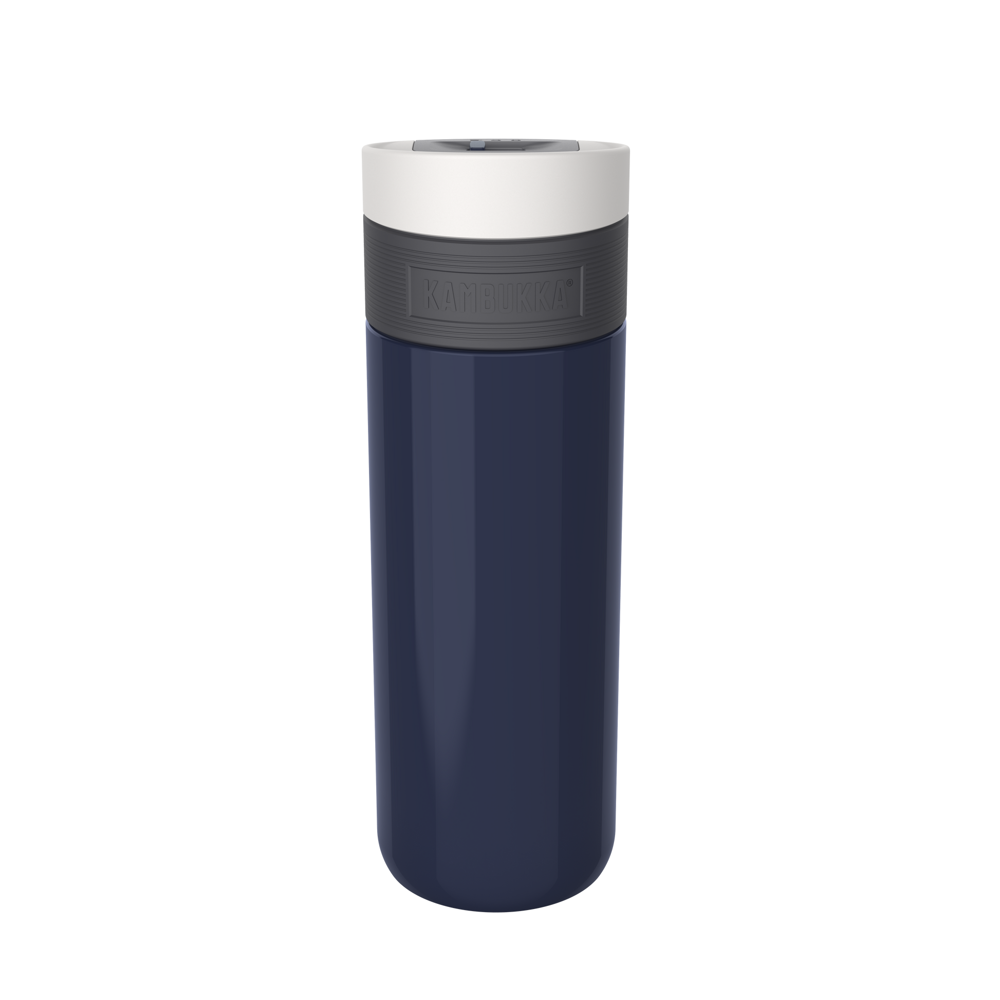 Rear view of Etna 500 ml  Denim Blue travel mug