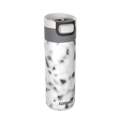 Front view of Etna 500 ml  Foggy Terrazzo Travel mug